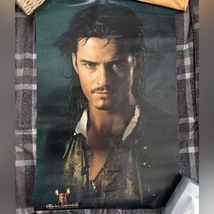 ⚔️🏴‍☠️ Will Turner Pirates of the Caribbean 2 Poster